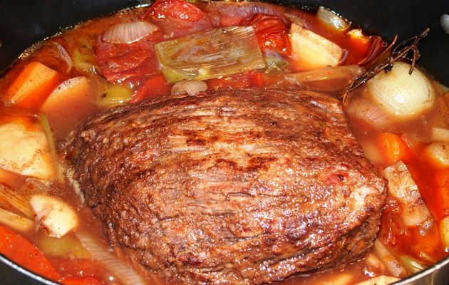 Rôti de boeuf braisé à ma façon
