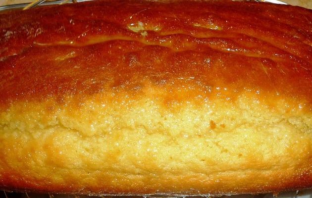 Cake à la vanille, léger et moelleux