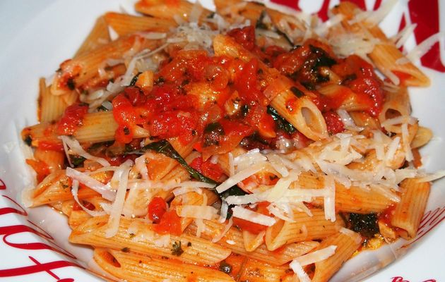 Penne à l'arrabbiata