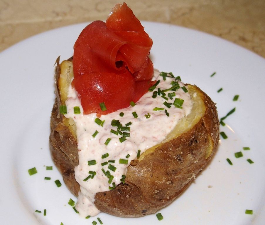 Duo de pommes de terre au four