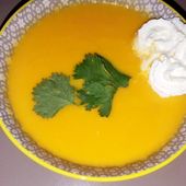 Velouté de carottes à l'orange - Les recettes de Virginie