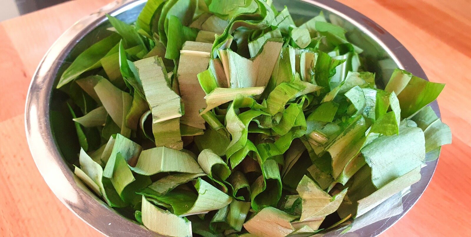 Gnocchis à la crème d'ail des ours