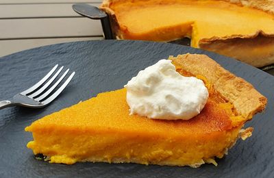 Tarte à la citrouille ou "Pumpkin pie"