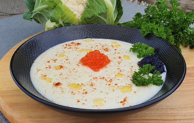 Crème de chou-fleur au curry