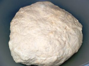 la pâte va doubler de volume