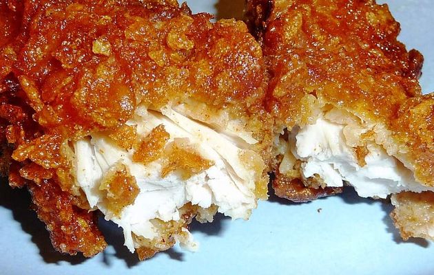 Nuggets de poulet maison