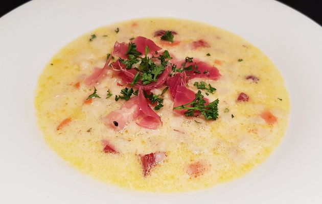 Soupe à l'orge perlé