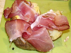 Duo de pommes de terre au four