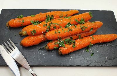 Carottes glacées