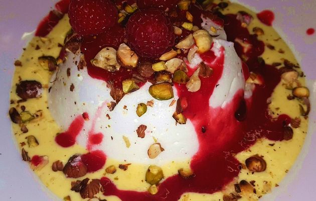 Ile flottante et sa crème anglaise