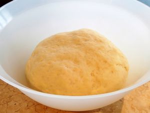 la pâte va doubler de volume