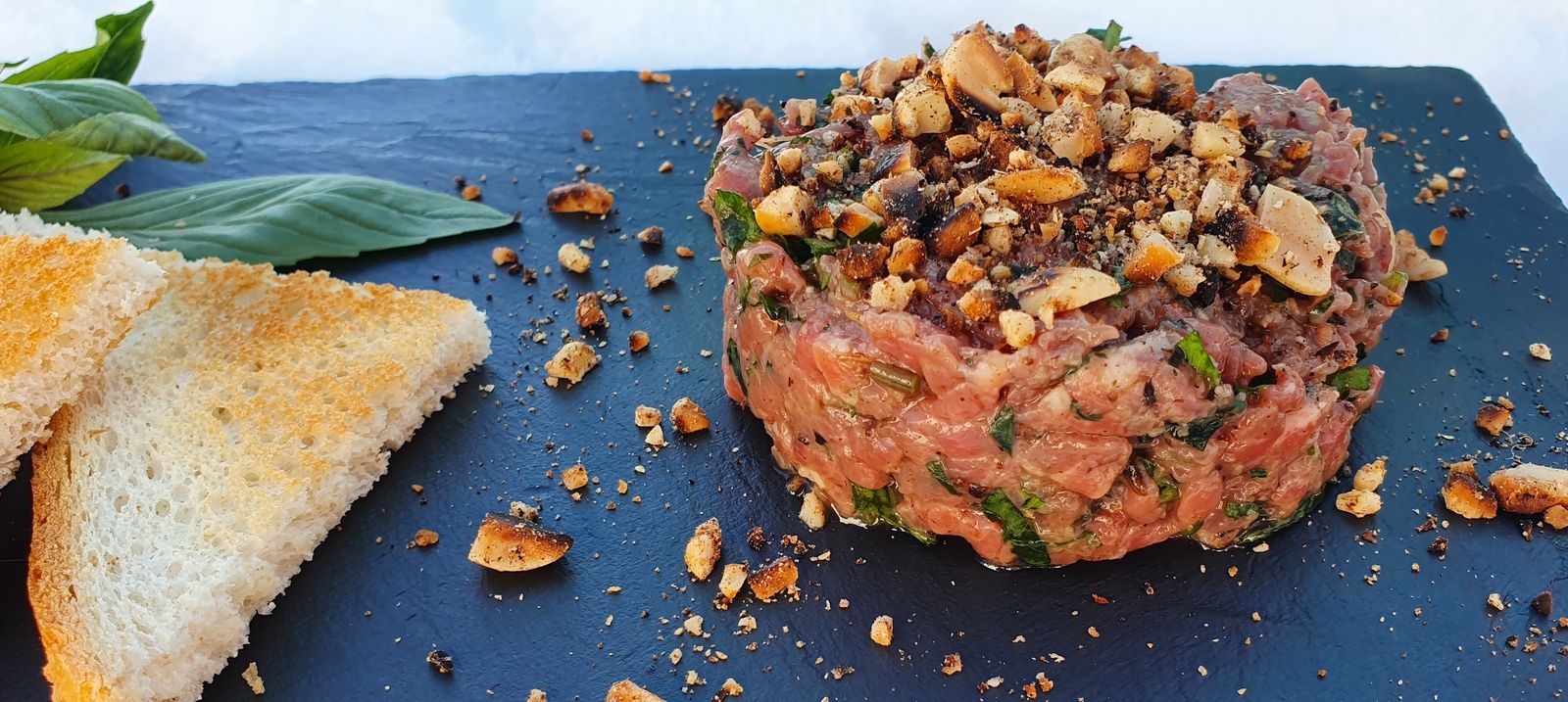 Tartare de boeuf à la thaïlandaise