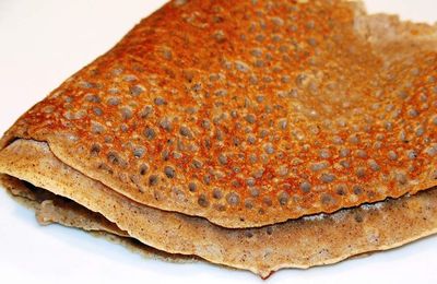 Pâte à crêpes à la farine de sarrasin