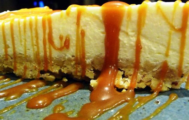 Cheesecake sans cuisson et son caramel au beurre salé, THE BEST!