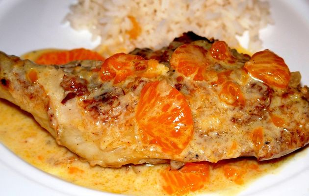 Poulet sauce aux agrumes