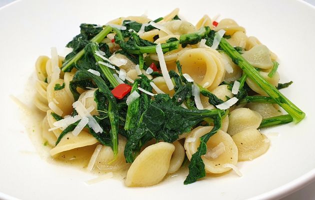 Orecchiette à la cime di rapa