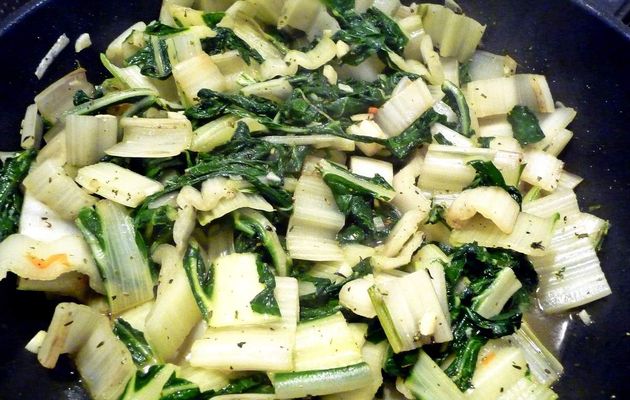 Côtes de bettes à la provençale