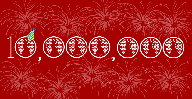 10 millions de pages vues!