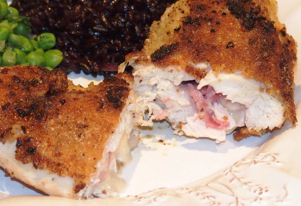 Cordons-bleus de poulet maison