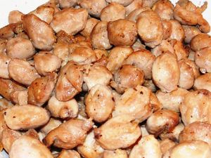 Cassolette de sot-l'y-laisse et langoustines