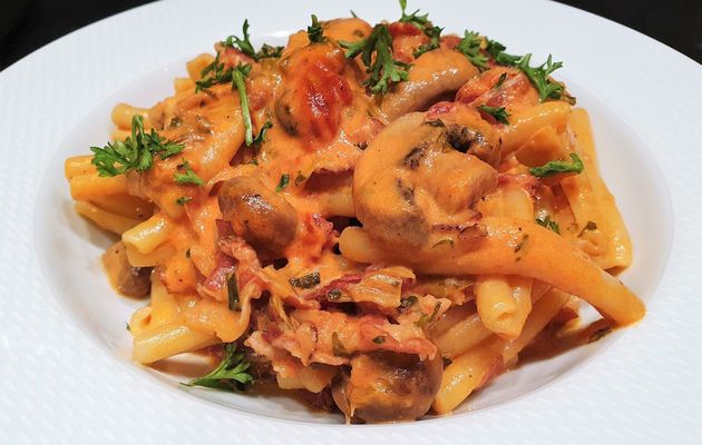 Pâtes à la boscaiola