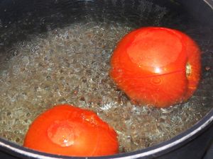 Salade tiède aux aubergines
