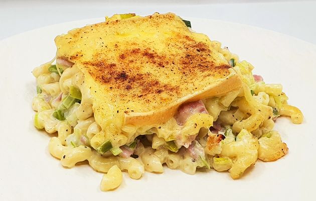 Gratin de pâtes du chalet