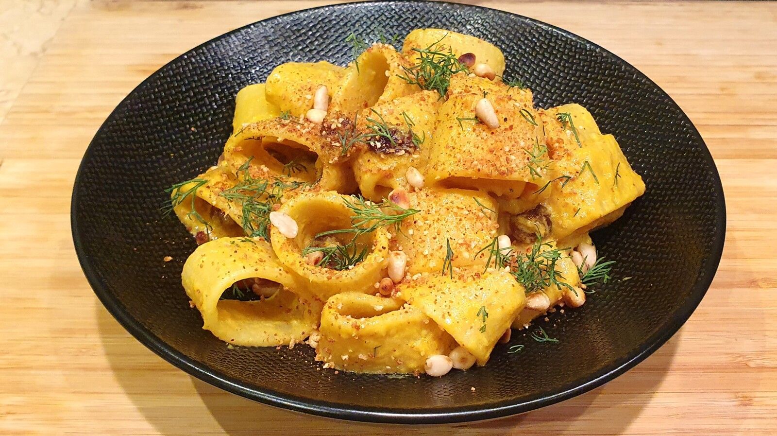 Pâtes aux sardines et safran