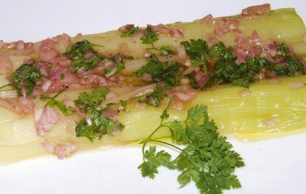Poireaux vinaigrette