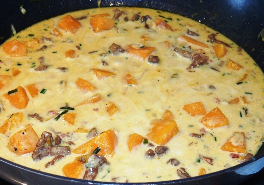 Pâtes d'automne à la courge