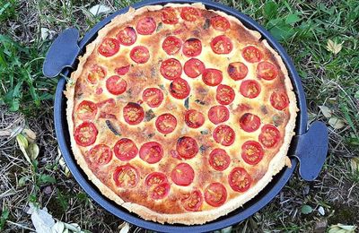 Quiche aux légumes d'été