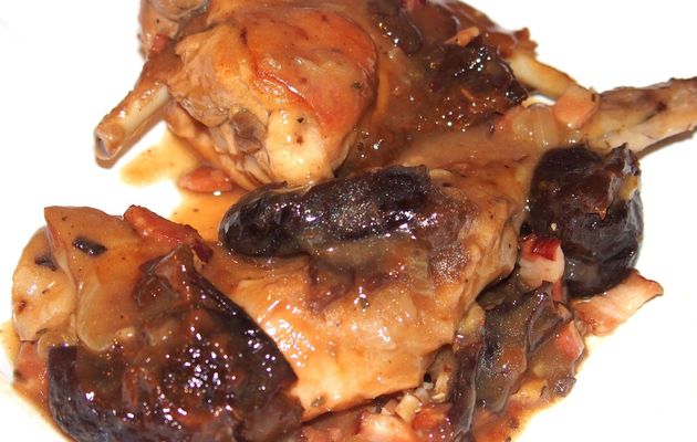Lapin aux pruneaux