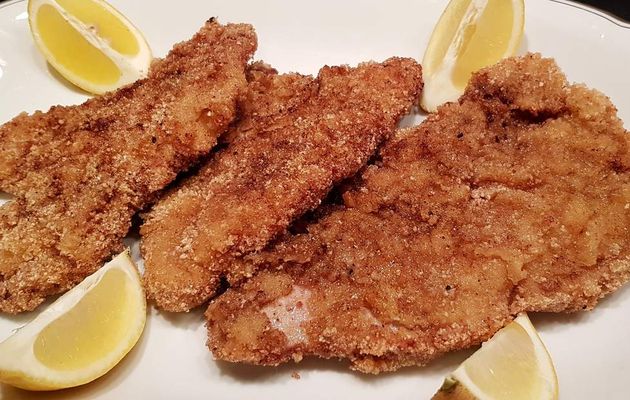 Escalopes panées, tout un Schnitzel
