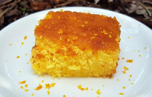 Gâteau à l'orange et à la semoule