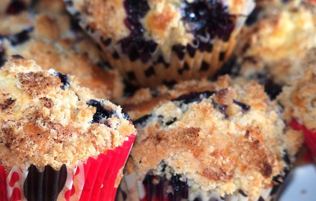 Muffins aux myrtilles