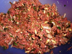 Couscous de boulettes d'agneau et légumes