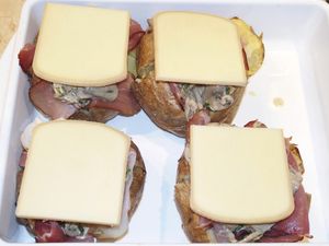 Duo de pommes de terre au four