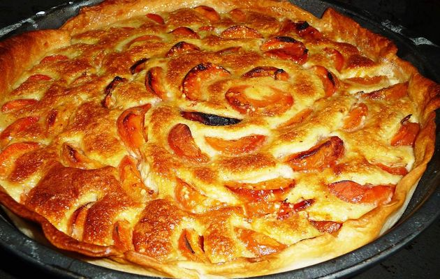 Tarte aux abricots