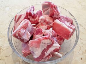 Gigot d'agneau cuit en basse température