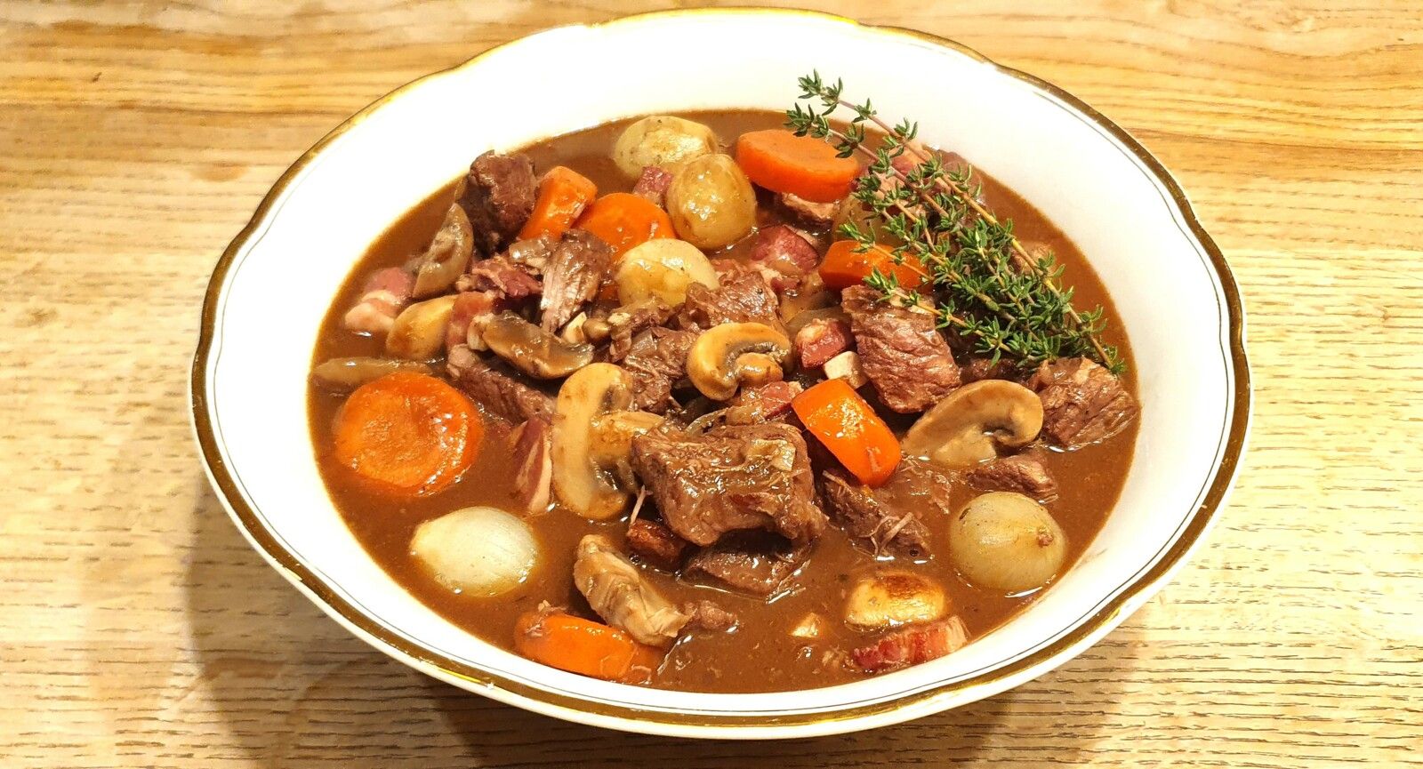 Boeuf bourguignon...si bon