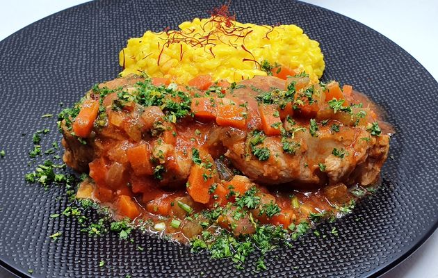 Osso buco à la milanaise et sa gremolata