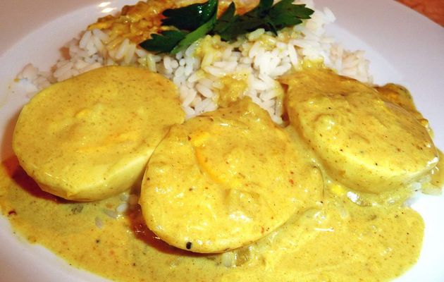 Oeufs au curry